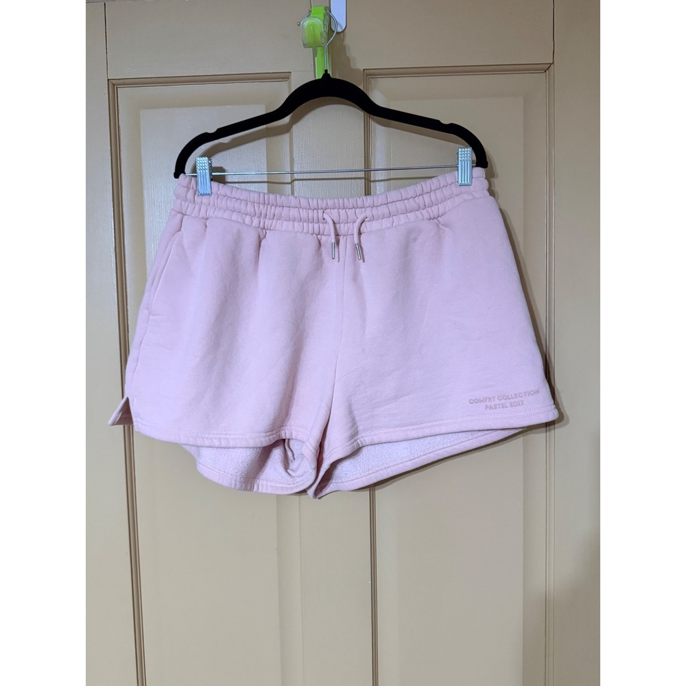 Women's Athletic Lounge Shorts - Light Pink